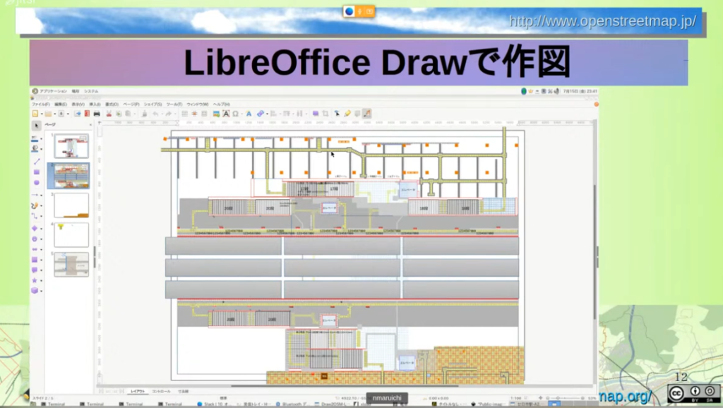 Maruichi talk. Draw with LibreOffice Draw
